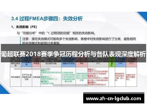 葡超联赛2018赛季争冠历程分析与各队表现深度解析 葡超联赛2018赛季争冠历程分析与各队表现深度解析